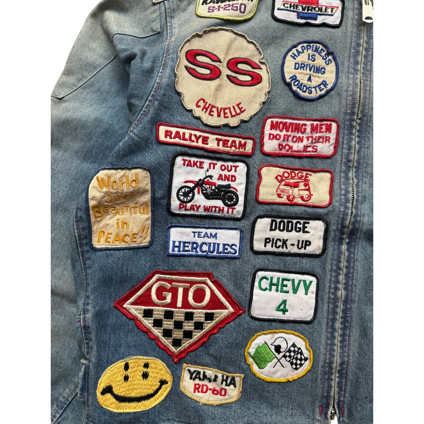 Kapital 14oz Denim Todo Terreno Motocross Jacket (Patch Remake)