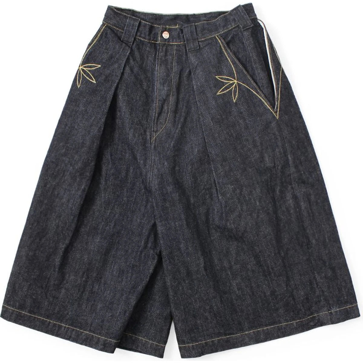 Kapital 14oz Denim Kome Kome Jorts Ladies