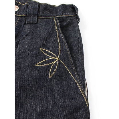 Kapital 14oz Denim Kome Kome Jorts Ladies
