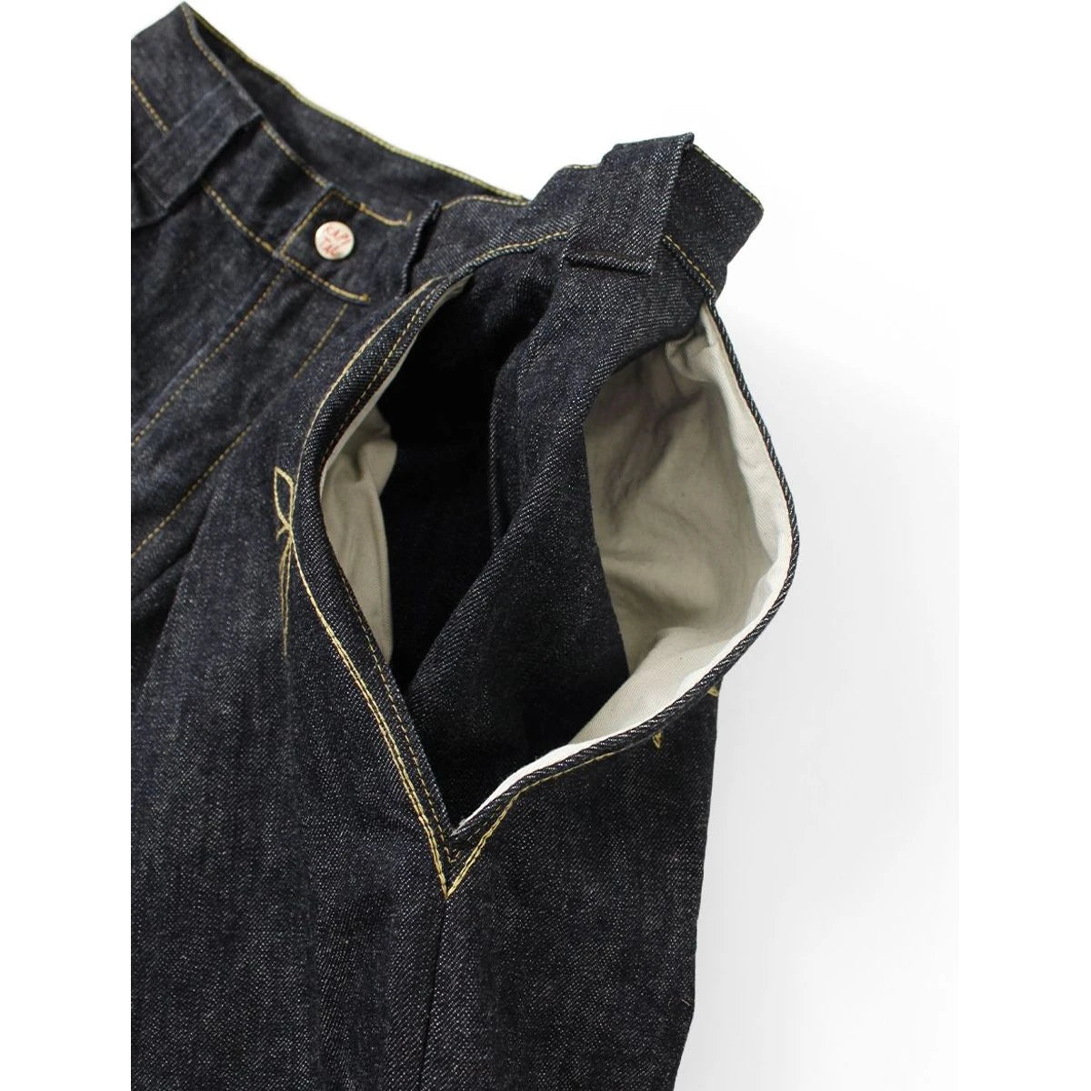 Kapital 14oz Denim Kome Kome Jorts Ladies
