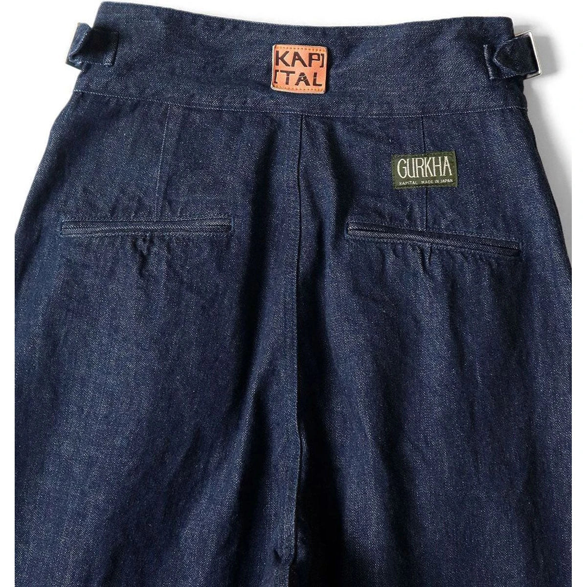 Kapital 14oz Selvedge Denim Gurkha Pants