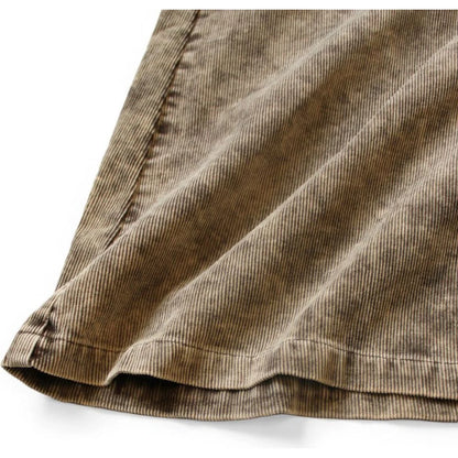 Kapital 14W Corduroy Boogie Day High Waist Maxi Skirt (Dirty Dyed)