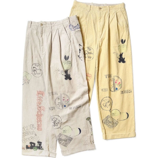 Kapital 14W Corduroy Ivy Pants (Memorial Paint Model)