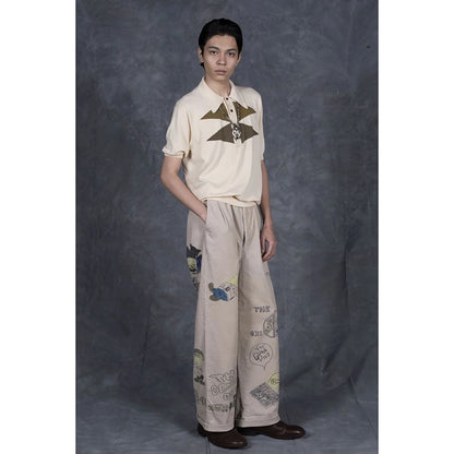 Kapital 14W Corduroy Ivy Pants (Memorial Paint Model)