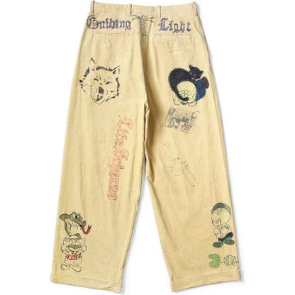 Kapital 14W Corduroy Ivy Pants (Memorial Paint Model)