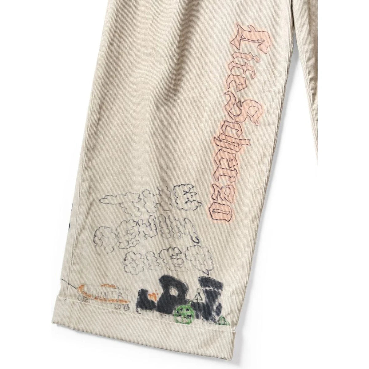 Kapital 14W Corduroy Ivy Pants (Memorial Paint Model)