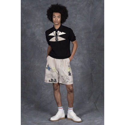 Kapital 14W Corduroy Ivy Shorts (Memorial Paint Model)