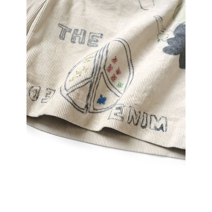 Kapital 14W Corduroy Ivy Shorts (Memorial Paint Model)