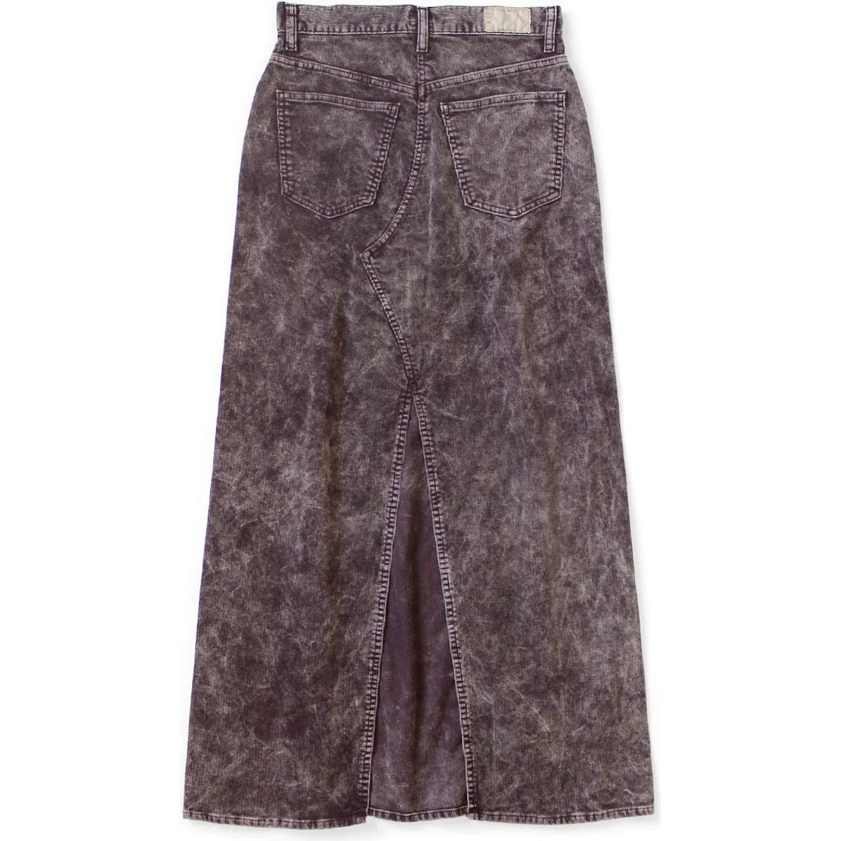 Kapital 14W Corduroy Pencil Skirt (Dirty Dyed)