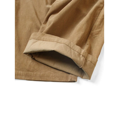 Kapital 14W Corduroy Tapered Baggy Pants (Town Craft Tribe Pattern)