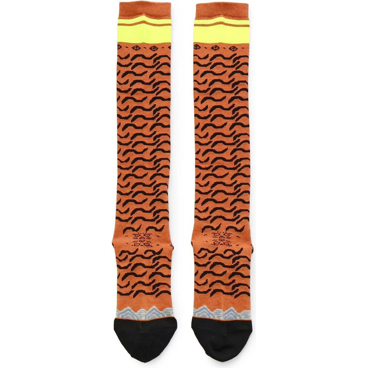 Kapital Nepal Tiger Print Skater Knee Highs