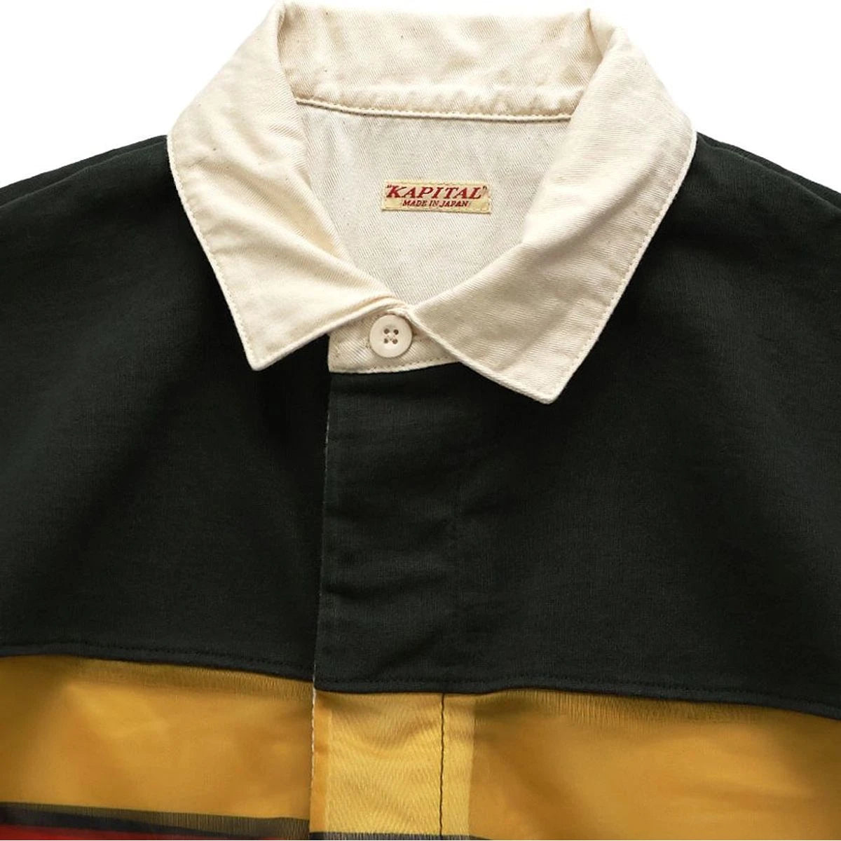 Kapital 16 Gauge Jersey × Sheer Jersey Rugby Shirt
