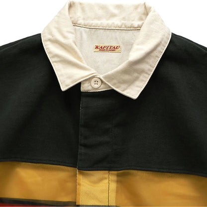 Kapital 16 Gauge Jersey × Sheer Jersey Rugby Shirt