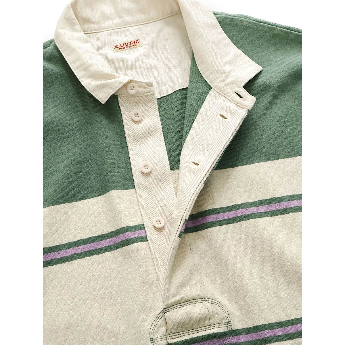 Kapital Panel Border Jersey Big Rugby Shirt
