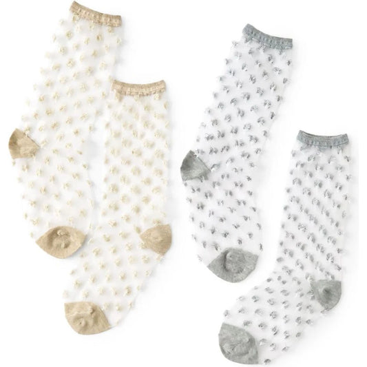 Kapital 168 Crystal Cactus See Through Socks