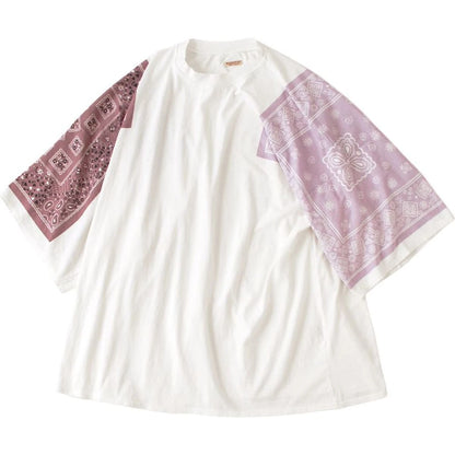 Kapital Jersey Cotton Bandana Huge Tee (Cookie)