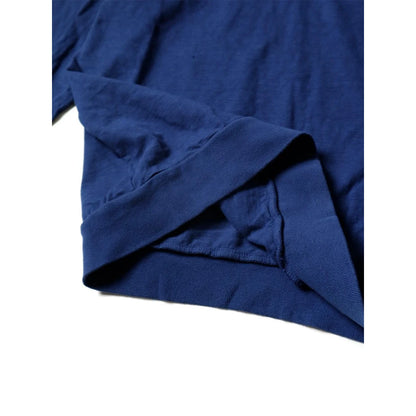Kapital 18.5/ Jersey High Neck Long T (Peace Embroidery)