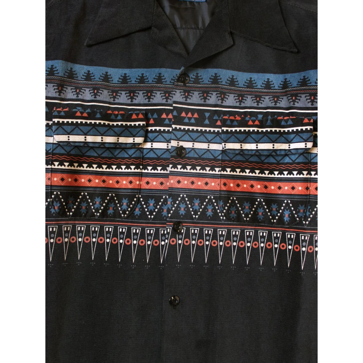 Kapital 18Wale Corduroy Board Shirt (Town Craft Tribe Pattern)