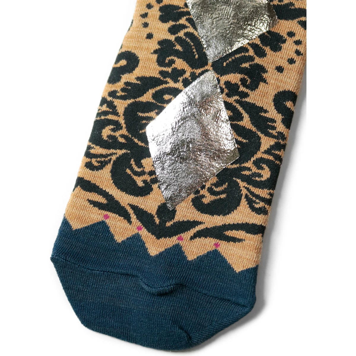 Kapital 200 Fizz pt Damask Pattern Socks