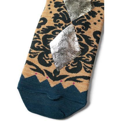 Kapital 200 Fizz pt Damask Pattern Socks