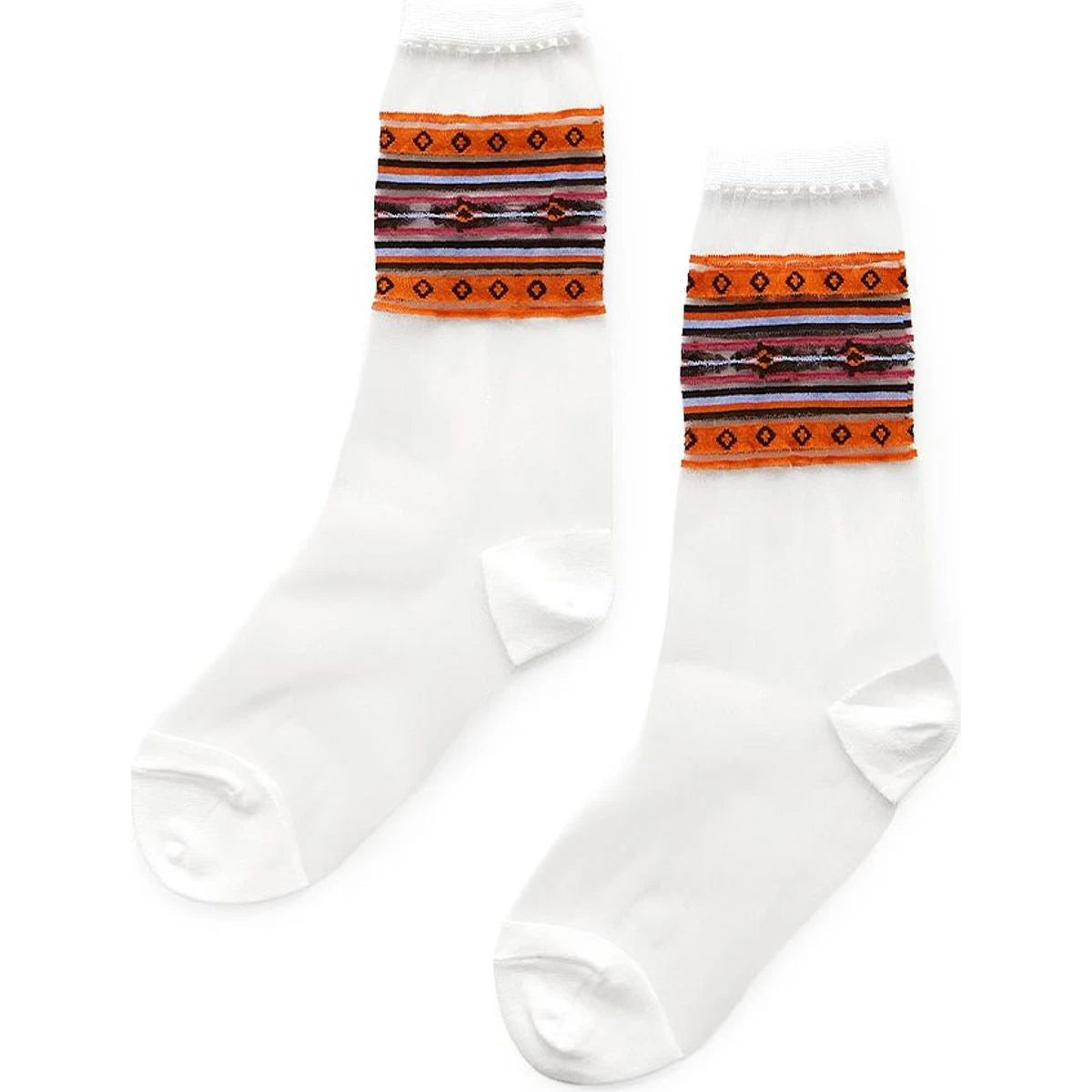 White × Orange