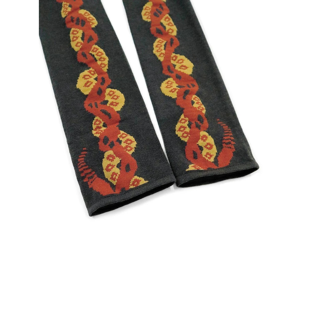 Kapital 200 Weaving Kuba Snake Pattern Leggings