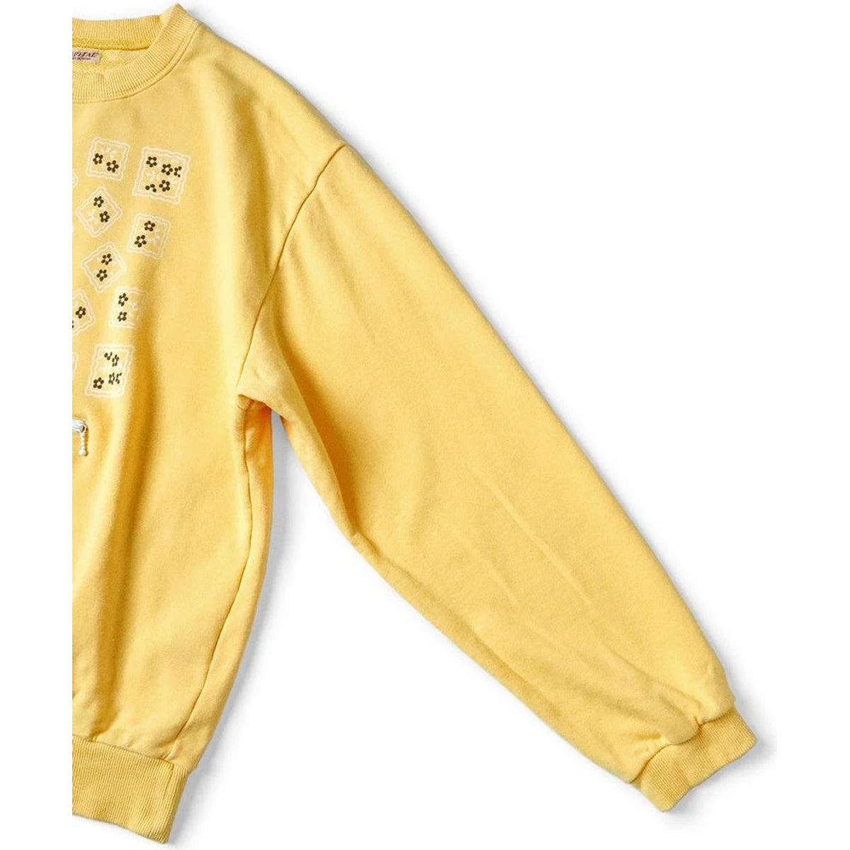 Kapital 30/ Fur Lined Cookie Pocket Crew Sweatshirt (Cookie Universept)