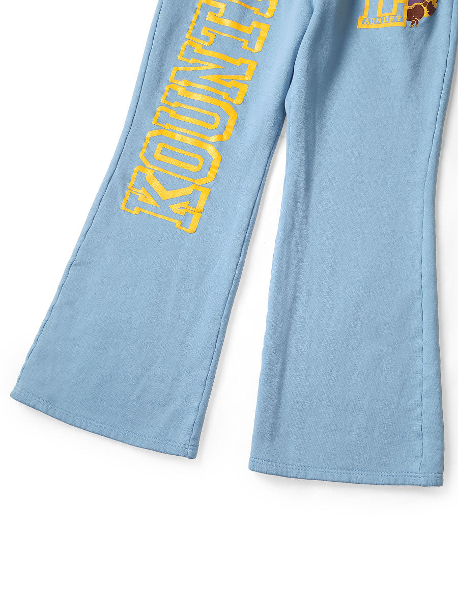 Kapital Fleece Flared Sweatpants (Kountry Print)