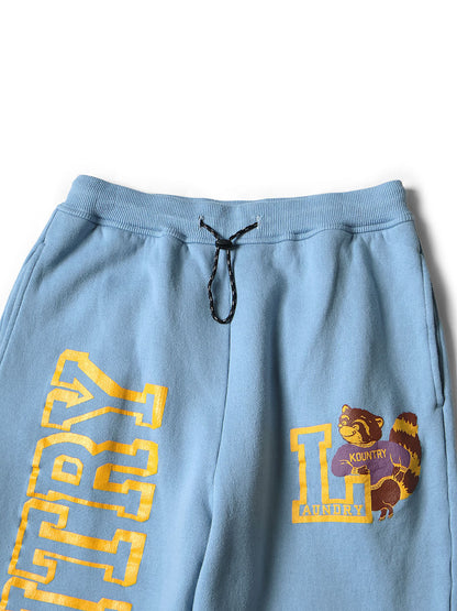 Kapital Fleece Flared Sweatpants (Kountry Print)