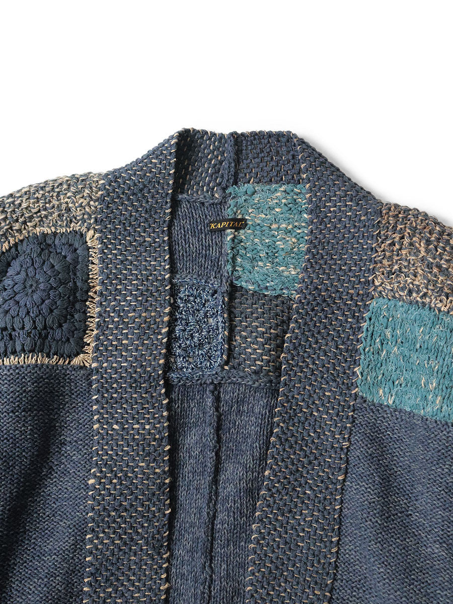 Kapital 3G Hand Knit Spring Tugihagi Kesa Cardigan