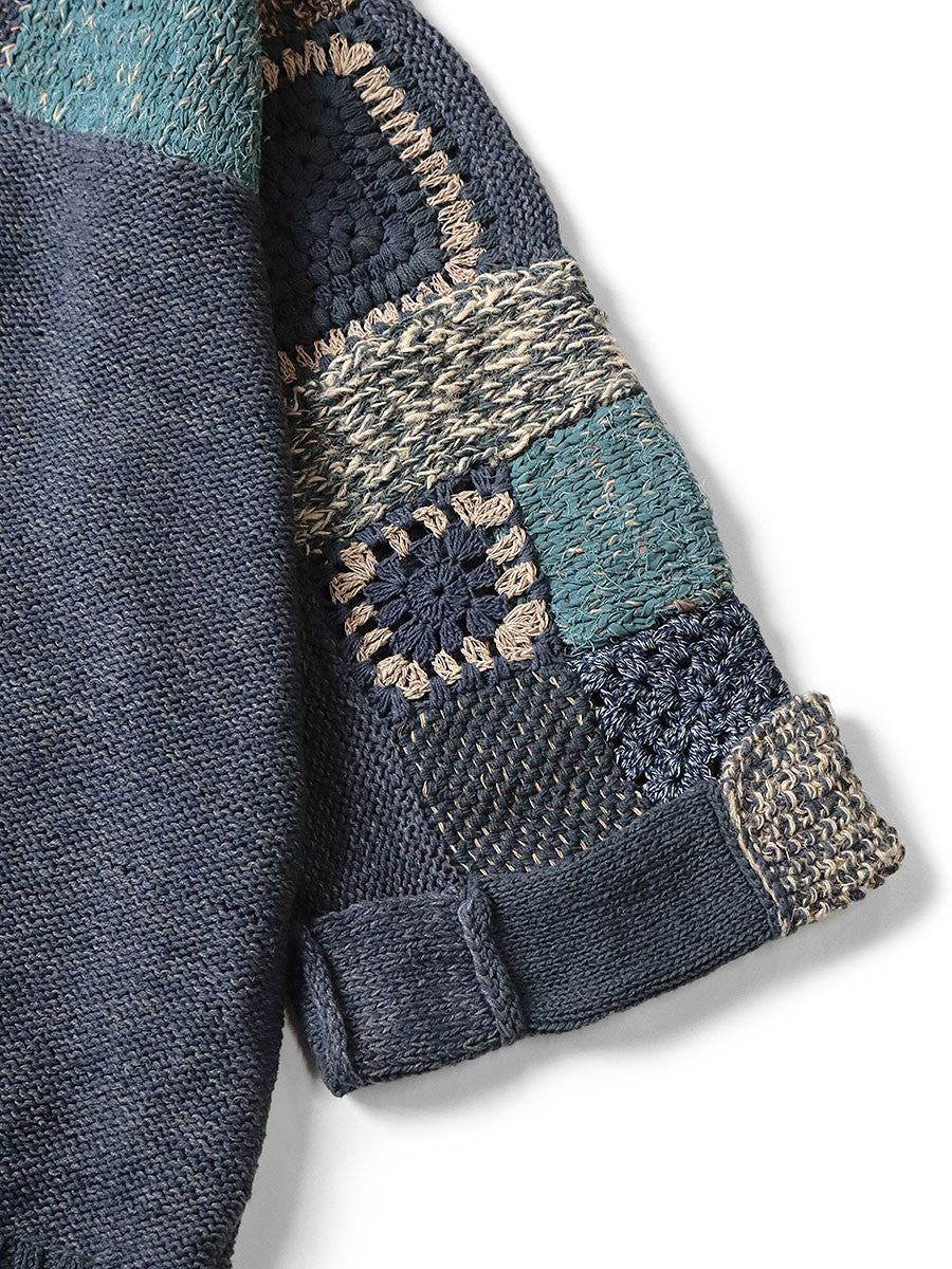 Kapital 3G Hand Knit Spring Tugihagi Kesa Cardigan