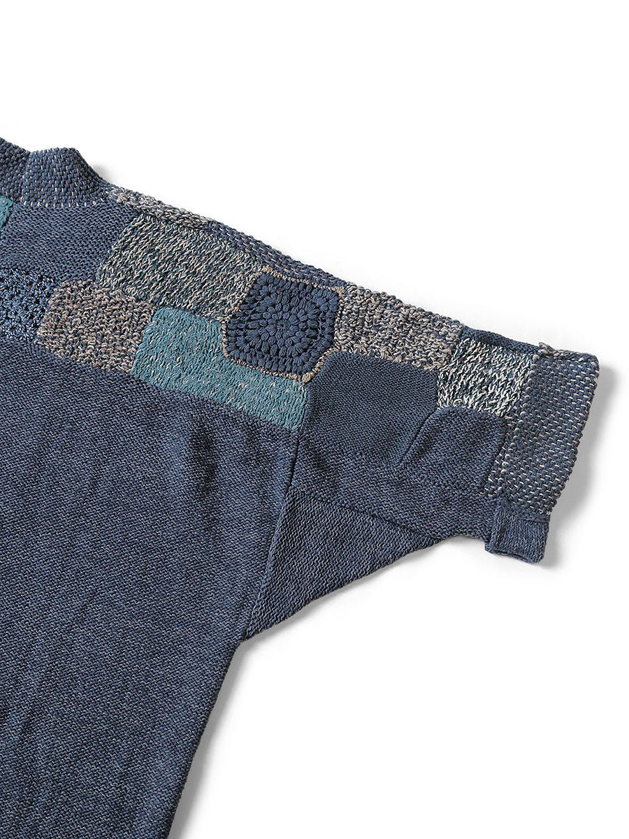 Kapital 3G Hand Knit Spring Tugihagi Kesa Cardigan