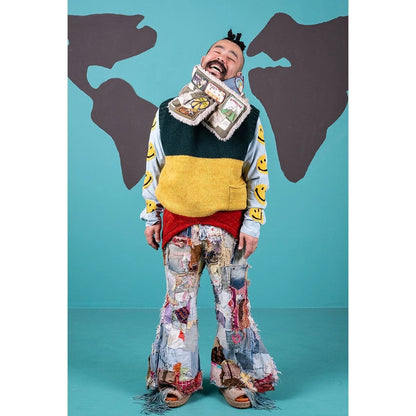 Kapital 3G Wool Rasta Vest