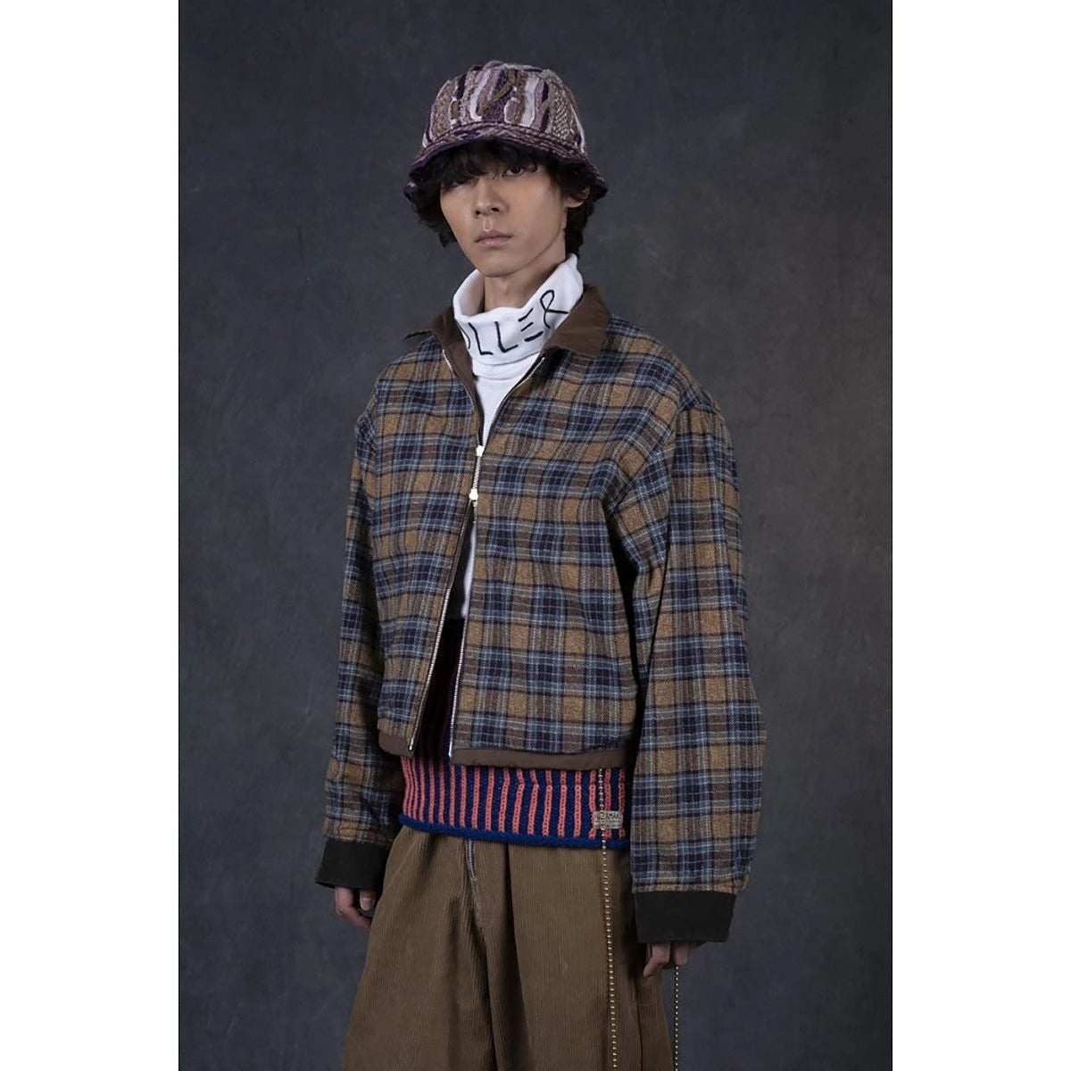 Kapital 3G Wool, Side Knit Haramaki Multiroll