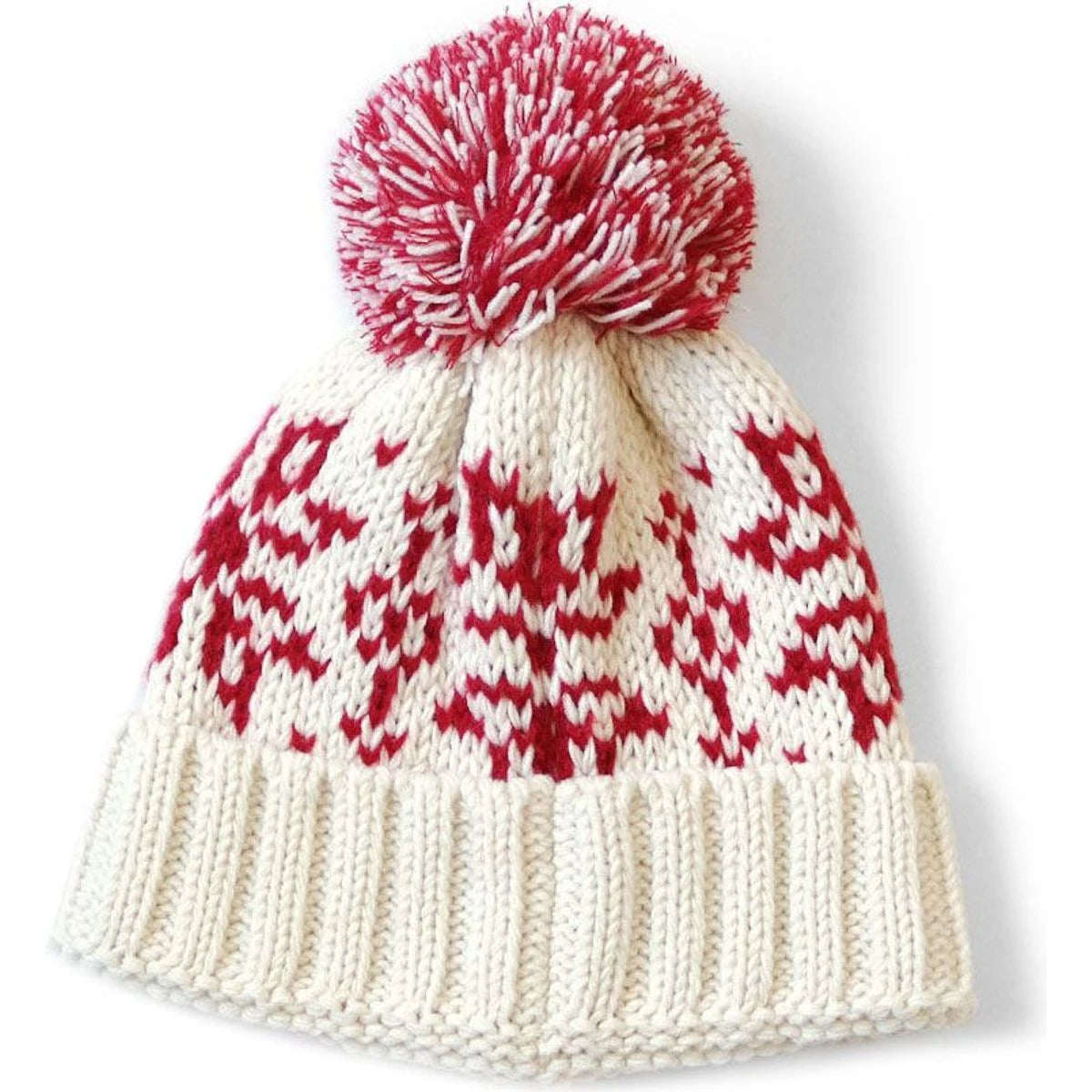 Kapital 3G Wool Snow Pattern Knit Cap
