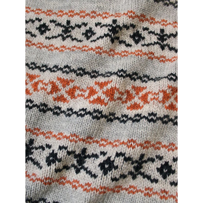 Kapital 3G Wool Yellowknife Fair Isle Half Zip Vest