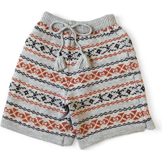 Kapital 3G Wool Yellowknife Fair Isle Shorts