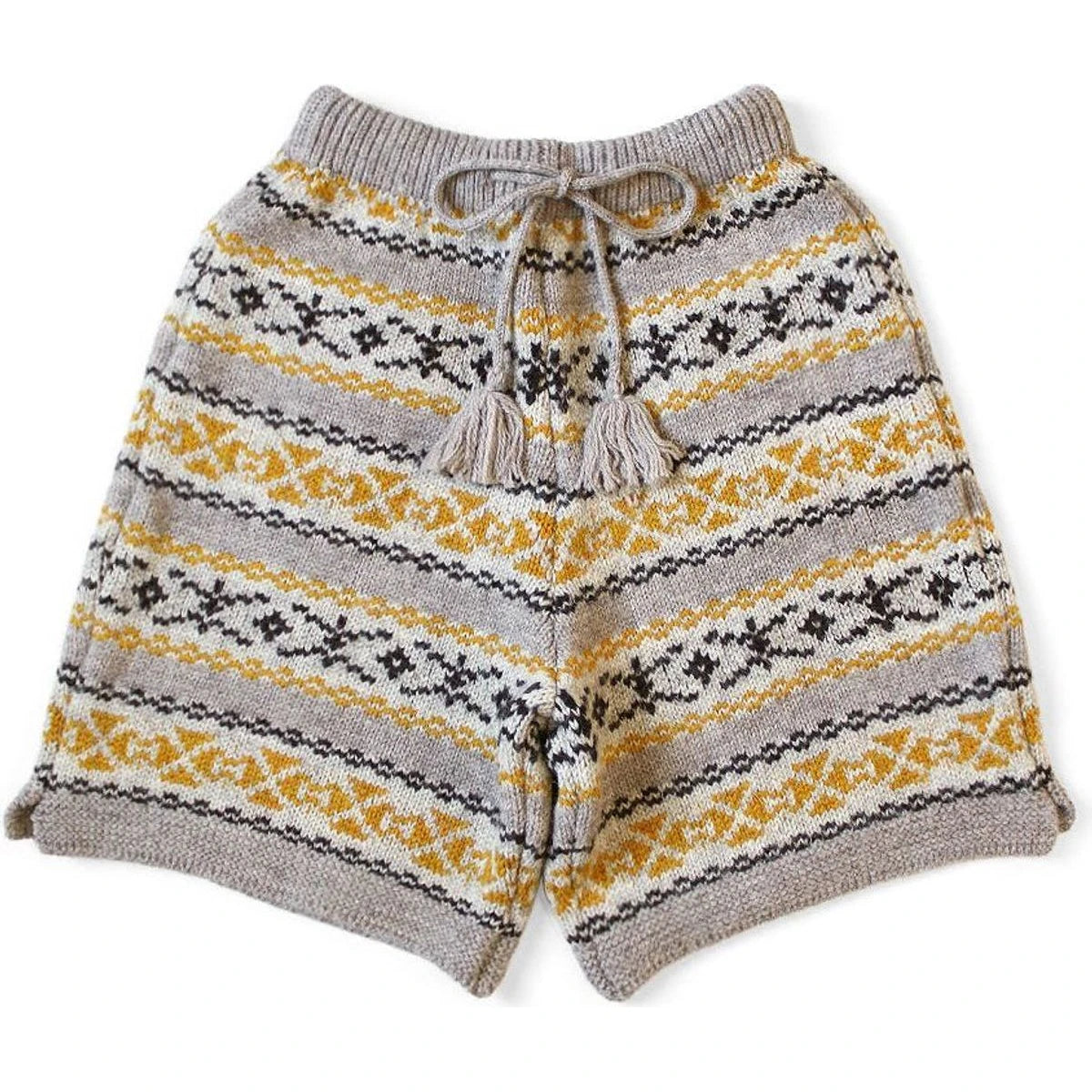 Kapital 3G Wool Yellowknife Fair Isle Shorts
