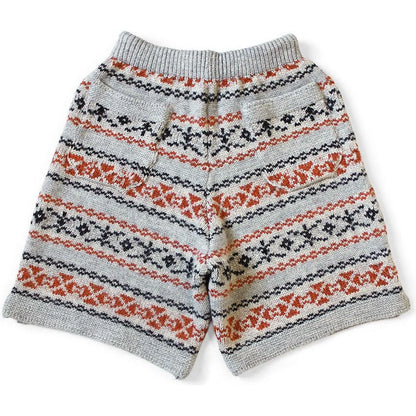 Kapital 3G Wool Yellowknife Fair Isle Shorts