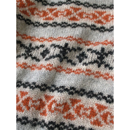 Kapital 3G Wool Yellowknife Fair Isle Zip Short Cardigan