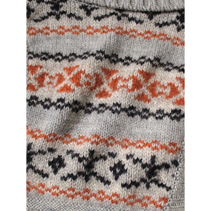 Kapital 3G Yellowknife Fair Isle High Neck Bib Poncho