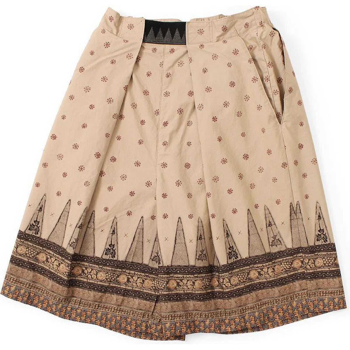 Kapital 40/2 Combed Weather, Chintz Pattern, Easy Rice Jorts