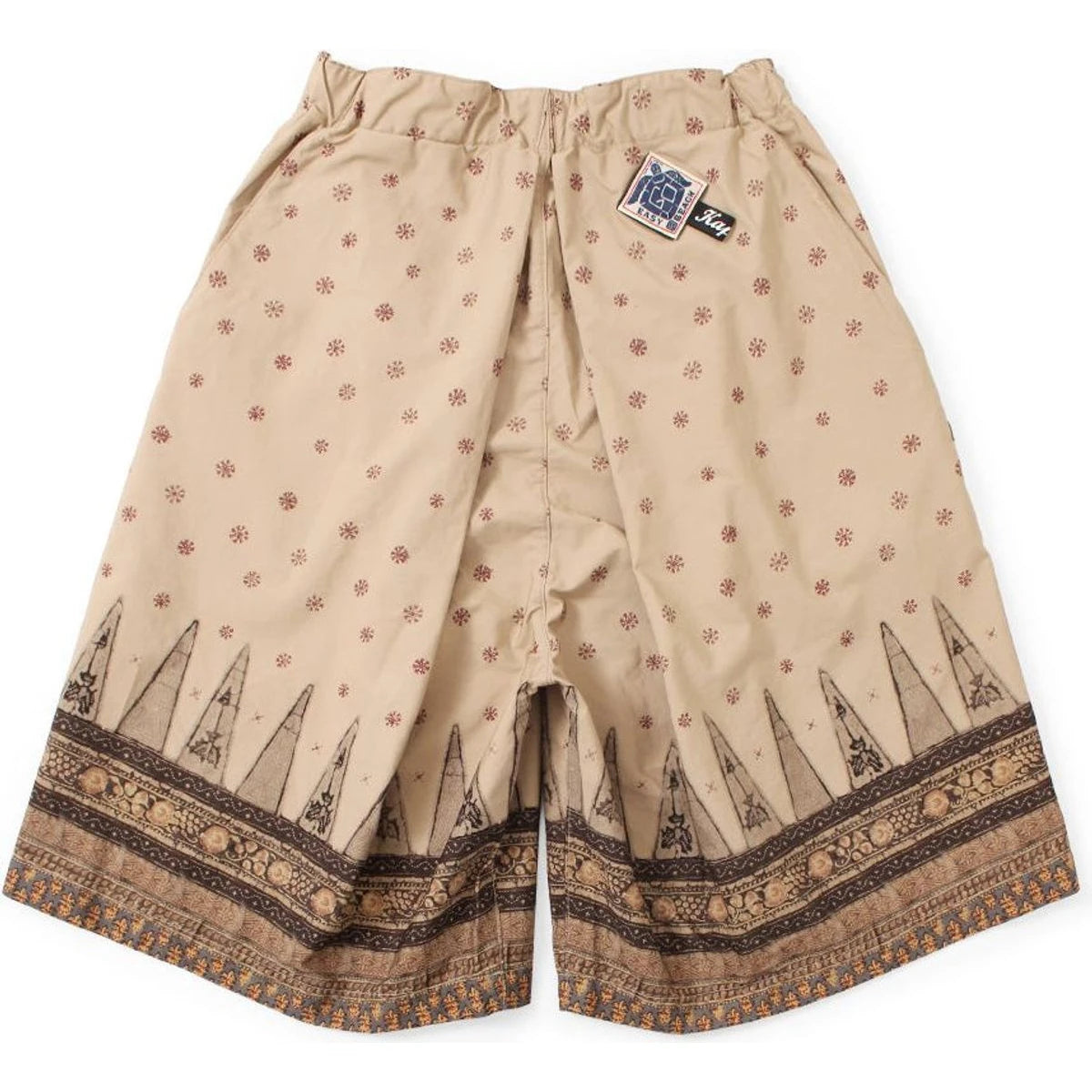Kapital 40/2 Combed Weather, Chintz Pattern, Easy Rice Jorts