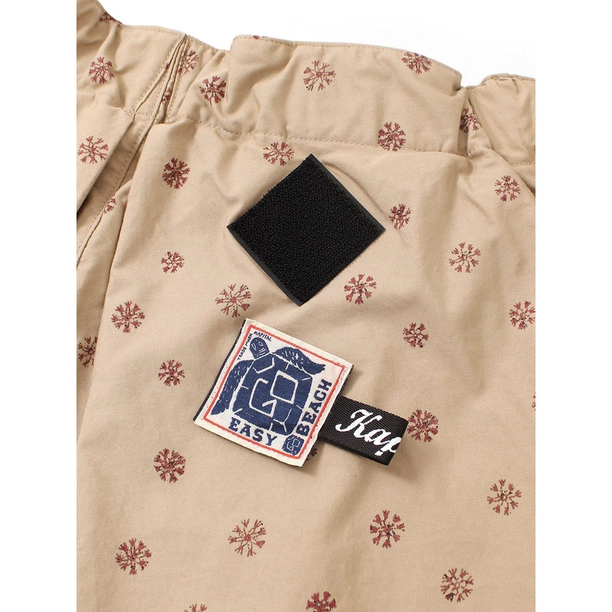 Kapital 40/2 Combed Weather, Chintz Pattern, Easy Rice Jorts
