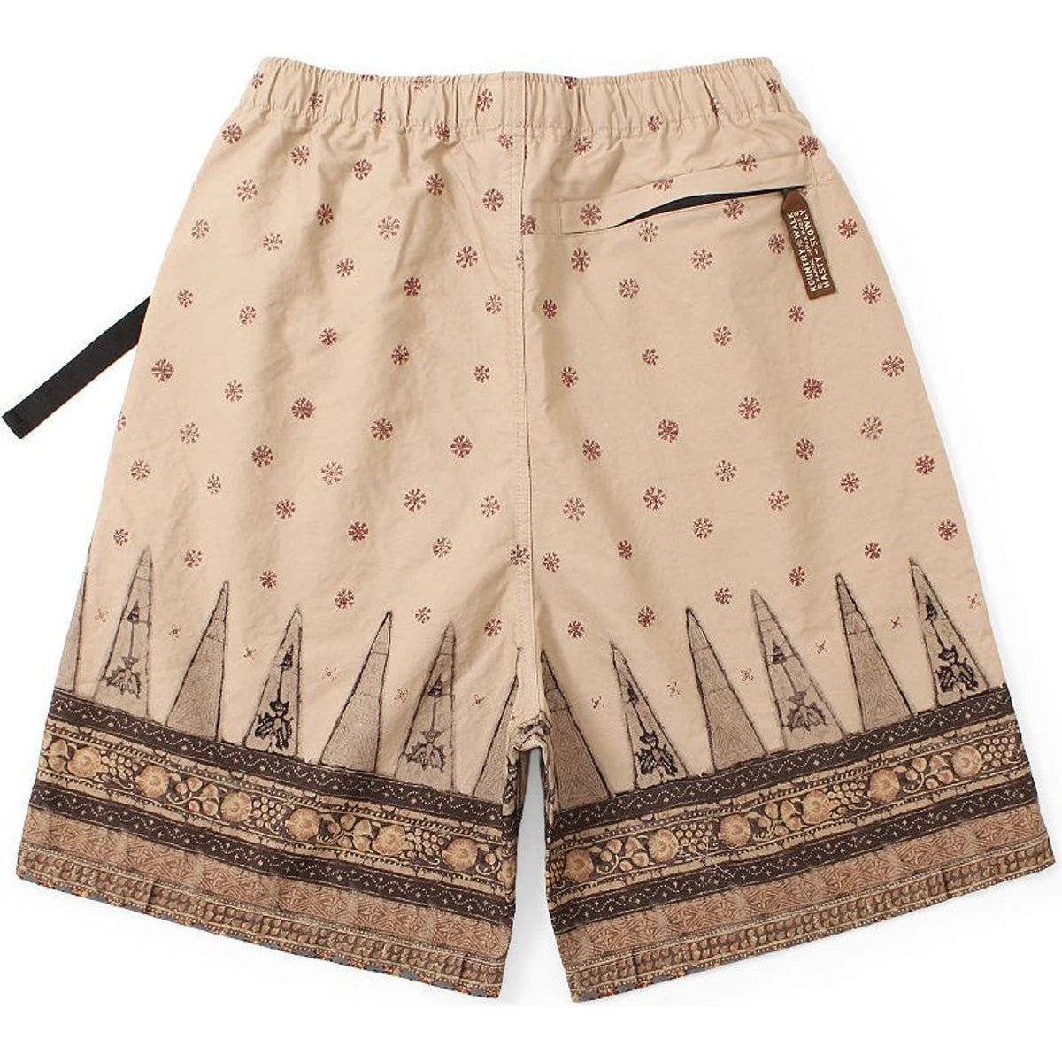 Kapital 40/2 Combed Weather Chintz Patterned Easy Shorts