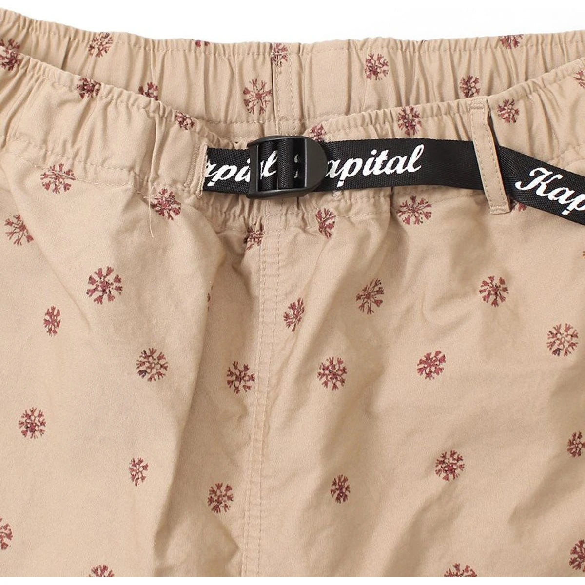 Kapital 40/2 Combed Weather Chintz Patterned Easy Shorts