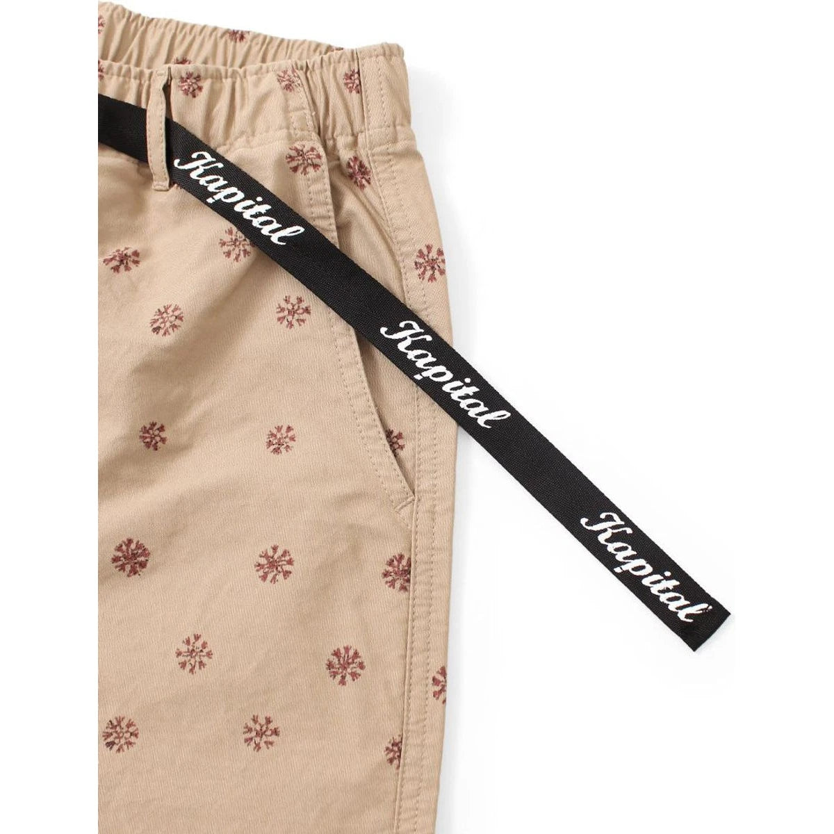 Kapital 40/2 Combed Weather Chintz Patterned Easy Shorts