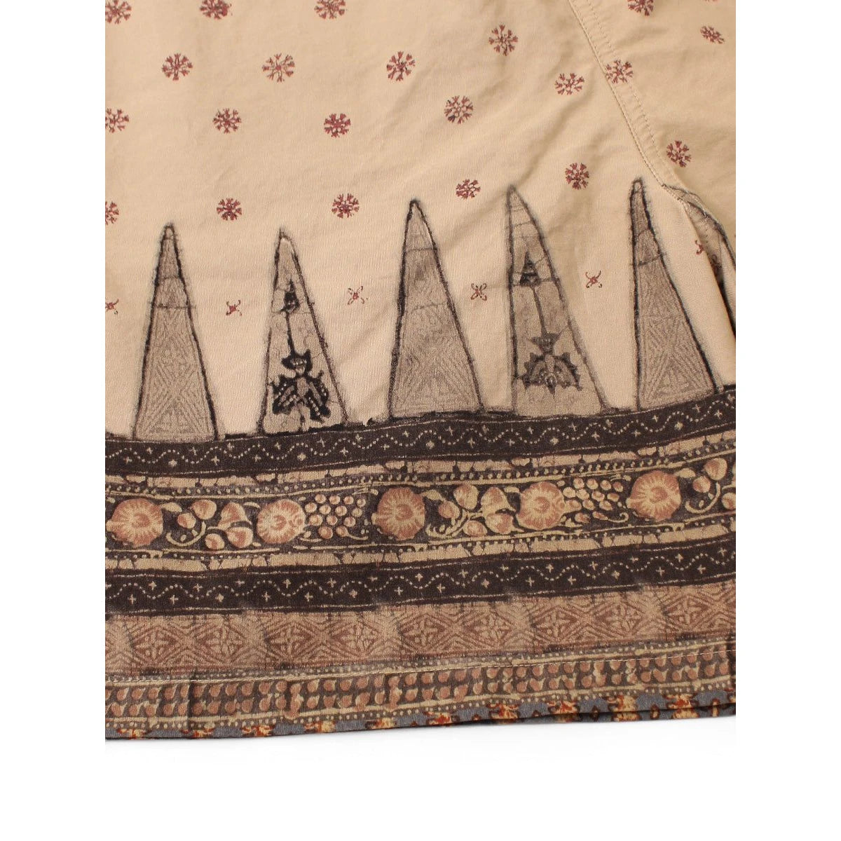 Kapital 40/2 Combed Weather Chintz Patterned Easy Shorts