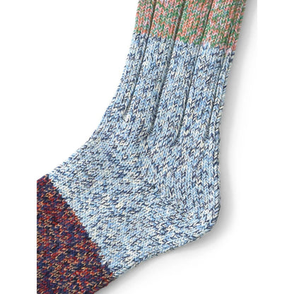Kapital 56 Asymmetrical Van Gogh Woodgrain Socks