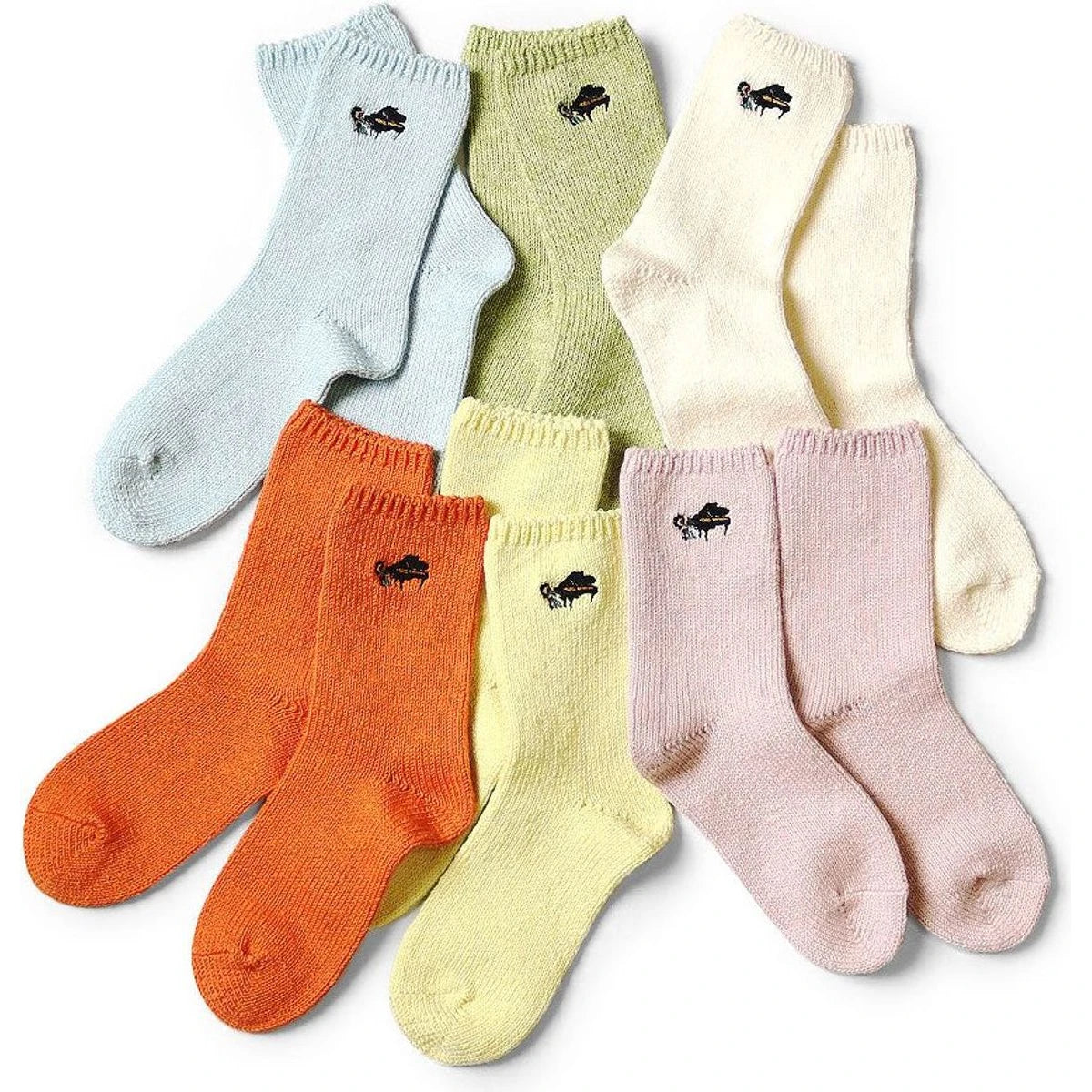Kapital 56 Piano Embroidered Socks